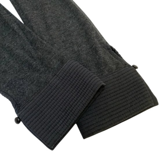 Weekend Max Mara silk panel long sleeve top black women's size L - Picture 6 of 10